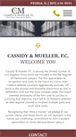 Mobile Screenshot of cassidymueller.com